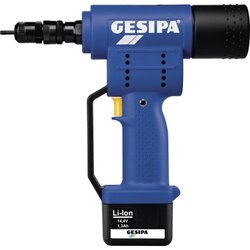 GESIPA 1457414 Blindnietmuttergerät FireBird LI-ION Akku 1,3AH