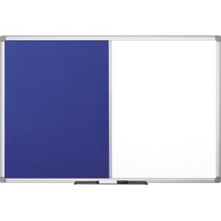 Bi-office XA0522170 Multifunktionstafel Maya  Filz/magnetisch 120x90cm bl