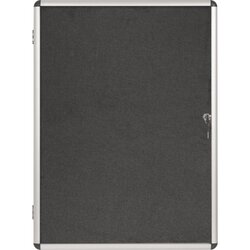 Bi-office VT950103150 Schaukasten Enclore 94x128,8cm Filz grau