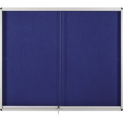 Bi-office VT690207160 Schaukasten Innenbereich 92,6x66,1cm Filz blau