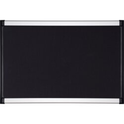 Bi-office PVI050401 Pinnwand Provision 120x90cm Gewebe schwarz