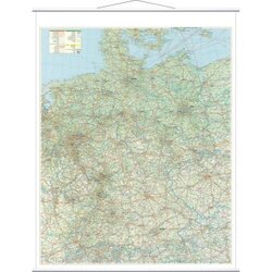 FRANKEN KAM300 Kartentafel Straßenkarte 137x97cm (1:750.000)