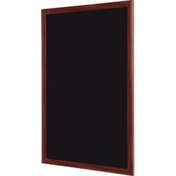 Bi-office PM0715652 Kreidetafel 90x60cm Holzrahmen kirsch