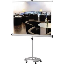 FRANKEN XFSL15 Stativleinwand Format 1:1 150x150cm