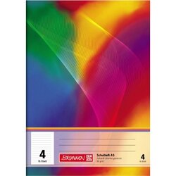 BRUNNEN 104590402 Schulheft A5 Lin4 16Blatt liniert