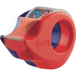 tesa® 57858-00000 Handabroller Mini 19mmx10m rot/blau