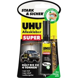 UHU® 46960 Alleskleber SUPER Strong & Safe 7g
