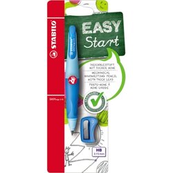 STABILO® B-46873-5 Druckbleistift EASYergo re hellblau/dunkelblau