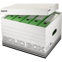 Leitz 61190001 Archiv-Container Solid L +Deckel ws