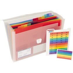 Exacompta Fächermappe Crystal 13 Fächer