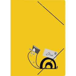 RNK Verlag 4658 RNK Postmappe Schneckenpost A4 240x330mm Gummizug