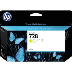 HP F9J65A Tintenpatrone Nr.728 HC 130ml gelb