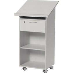 Neutralware 810009781 Stehpult 600x1200x525 Schub lichtgrau