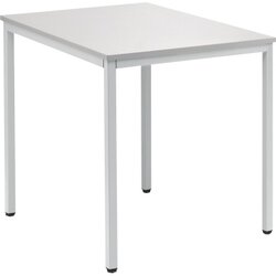 Neutralware 810010081 Konferenztisch  80x70 alu lgr
