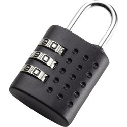 JSA 70553 Zahlenschloss 3stellig Kunststoff/Metall schwarz