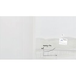 SIGEL GL235 Magnetboard Artverum 2.400x1.200x18mm Glas weiß