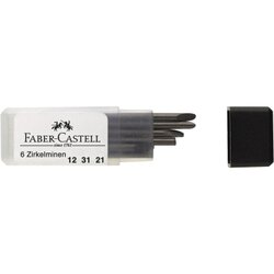 Faber-Castell 123121 Zirkelmine in Dose 6 St./Pack. 