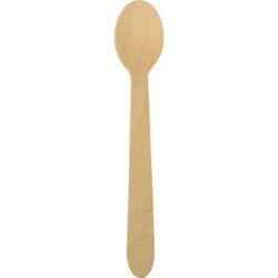 PAPSTAR 10085 Kaffeelöffel Pure 11cm Holz 100 St./Pack.