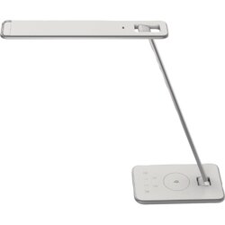 UNILUX 400093836 Tischleuchte Jazz LED weiß + metallgrau