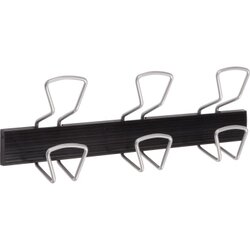 ALBA PMPRO3M Wandgarderobe 3Doppelhaken 