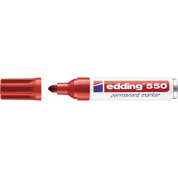 edding 4-550002 Permanentmarker 550 3-4mm Rundspitze nachfüllbar rt