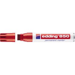 edding 4-850002 Permanentmarker 850 5-16mm Keilspitze nachfüllbar rt