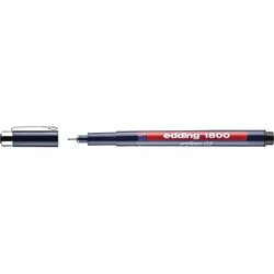 edding 4-180005001 Feinschreiber 1800 profipen 0,5mm schwarz