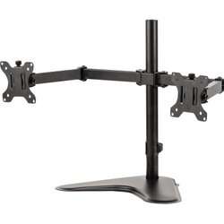 Fellowes® 8043701 Monitorarm doppelt freistehend sw