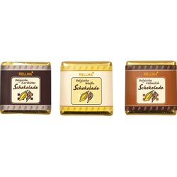 Hellma 60125528 Schokolade Belgische Täfelchen 165St