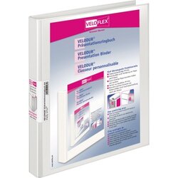 Veloflex 1144190 Präsentationsringbuch VELODUR RB 20mm weiß