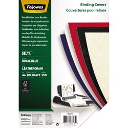 Fellowes® 5371305 Deckblatt Delta DIN A4 blau 100 St./Pack.