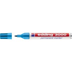 edding 4-3000010 Permanentmarker 3000 1,5-3mm Rundspitze h.bl