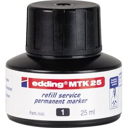 edding 4-MTK25001 Nachfülltusche MTK 25 25ml schwarz