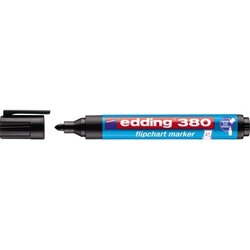 edding 4-380001 Flipchartmarker 380 1,5-3mm Rundspitze schwarz