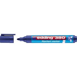 edding 4-380003 Flipchartmarker 380 1,5-3mm Rundspitze blau