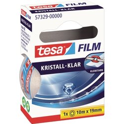 tesa® 57329-00000 Klebefilm  kristall- klar 19mmx10m