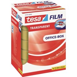 tesa® 57379-00002 Klebefilm  25mmx66m tr 6St