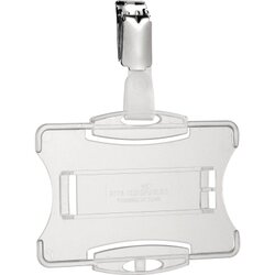 DURABLE 811819 Namenschild 87x54mm transparent 25 St./Pack