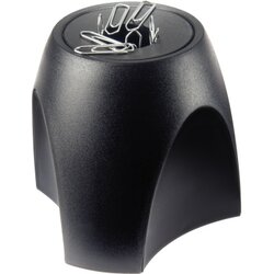 HAN 1752-13 Klammernspender DELTA +Magnet 95x88x95mm schwarz