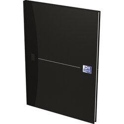 Oxford 100104227 Notizbuch Office Smart Black A4 96Bl. kariert