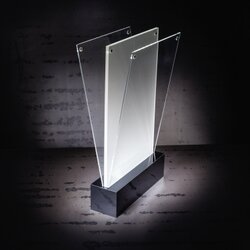 SIGEL Tischaufsteller Luminous DIN A5