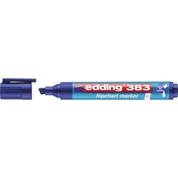 edding 4-383003 Flipchartmarker 383 1-5mm Keilspitze blau