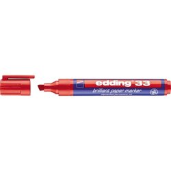 edding 4-33002 Pigmentmarker 33 1-5mm Keilspitze rot
