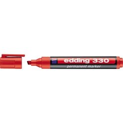 edding 4-330002 Permanentmarker 330 1-5mm Keilspitze rot