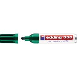 edding 4-550004 Permanentmarker 550 3-4mm Rundspitze nachfüllbar gn
