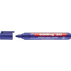 edding 4-30003 Pigmentmarker 30 1,5-3mm Rundspitze blau