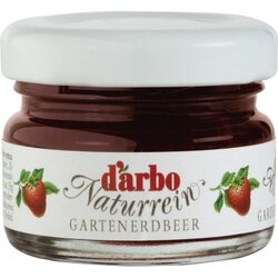 Darbo 70101740 Konfitüre Sortiment Miniglas 28g 60 St./Pack.