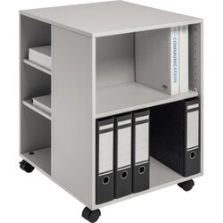 DURABLE 311310 Ablagewagen 74/59 72x53x59cm Holz/Stahl grau