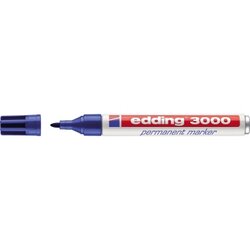 edding 4-3000003 Permanentmarker 3000 1,5-3mm Rundspitze bl