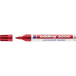 edding 4-3000002 Permanentmarker 3000 1,5-3mm Rundspitze rt
